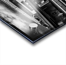 new yankee stadium from train station  square 152 Acrylic print