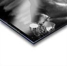 prometheus at night rockafeller center  vertical Acrylic print