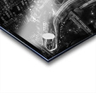 rush hour traffic on wacker drive at night  squar Acrylic print