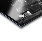 wacker drive chicago riverwalk at night  square 8 Acrylic print