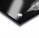 wrigley building clock  vertical 49 654 13k Acrylic print