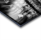 wrigley field sign world series  square 3073 Nort Acrylic print