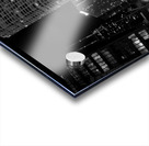 wrigley building and chicago river at night  pano Acrylic print