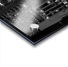 wilshire boulevard and figueroa at night  square Acrylic print