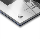 bay bridge telegraph hill  square 2038 Telegraph Acrylic print