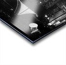 fully illuminated bay bridge night  vertical 2941 Acrylic print