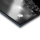 philly city skyline at night foggy  vertical 2259 Acrylic print