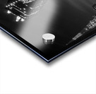 downtown dallas full moon  square 2121 Pepper 13k Acrylic print