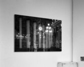 gastown steam clock water street at night  horizo Acrylic Print