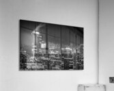 vancouver skyline at night from stanley park  hor Acrylic Print