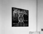 members olnly gate st andrews golf club  square 4 Acrylic Print