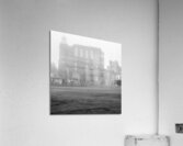 foggy 18th hole st andrews  square 4646 Kilrymont Acrylic Print