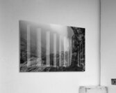 foggy platte klip gorge trail table mountain  hor Acrylic Print