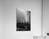 foggy platte klip gorge trail table mountain  ver Acrylic Print