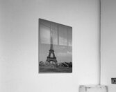 eiffel tower from trocadero gardens warsaw founta Acrylic Print