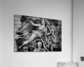 le triomphe relief on arc de triomphe  horizontal Acrylic Print