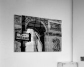 palace charles de gaulle sign  horizontal 2483 Ga Acrylic Print