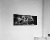 pont d iena bridge at night  panoramic 3454 Chapt Acrylic Print