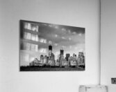 battery park lower manhattan skyline  horizontal Acrylic Print