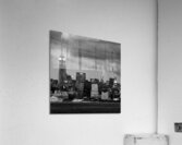 midtown manhattan skyline at dusk  square 371 Mid Acrylic Print