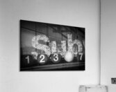 subway sign times square  horizontal 1502 Sub 13k Acrylic Print