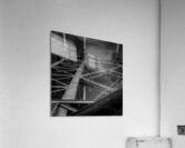 williamsburg bridge structure  square 1427 Delanc Acrylic Print