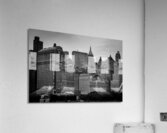 vintage new york skyline  horizontal 1476 Oldyork Acrylic Print