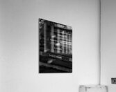 chicago L train steps  vertical 1187 Cermak 13k.j Acrylic Print