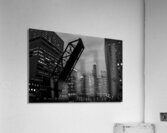 chicago skyline from kinzie street bridge  horizo Acrylic Print