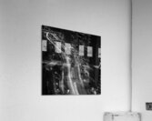 rush hour traffic on wacker drive at night  squar Acrylic Print