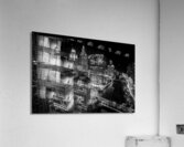 view from trum chicago at night  horizontal 2570 Acrylic Print