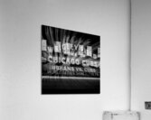 wrigley field sign world series  square 3073 Nort Acrylic Print