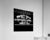 wrigley field home of chicago cubs  square 64 Hom Acrylic Print