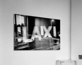 blurry LAX sign  horizontal 2173 Laix 13k Acrylic Print