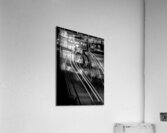 harbor freeway exit ramp sign in LA  vertical 216 Acrylic Print