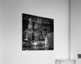 pershing square LA skyline at night  square 2592 Acrylic Print