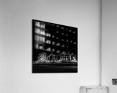 santa monica pier at night  square 2756 Spiral 13 Acrylic Print