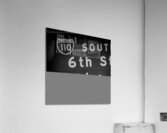 the 110 south  square 2206 Wilshire 13k Acrylic Print