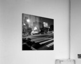 walt disney concert hall at night  square 2149 Co Acrylic Print