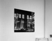 boston financial district night  square 38 Purcha Acrylic Print