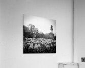 george washington statue public garden  square 13 Acrylic Print