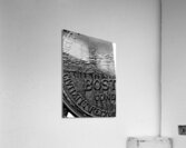 seal of boston public garden gates  vertical 1371 Acrylic Print