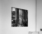 california street bay bridge night  square 2767 C Acrylic Print