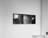 california street bay bridge night  panoramic 276 Acrylic Print