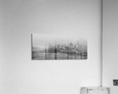 downtown san francisco under fog  panoramic 2836 Acrylic Print