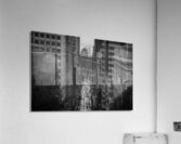 foggy rainy california street bay bridge  horizon Acrylic Print