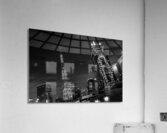 downtown dallas full moon  horizontal 2121 Pepper Acrylic Print