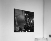 downtown dallas full moon  square 2121 Pepper 13k Acrylic Print