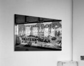 maverick fine western wear mural  horizontal 811 Acrylic Print