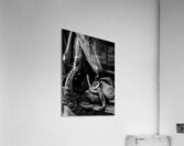 texas cowboy boot in stirrup  vertical 818 Stirru Acrylic Print